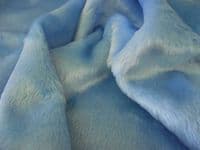 SHORT PLUSH Care Bear Faux Fur Fabric BABY BLUE